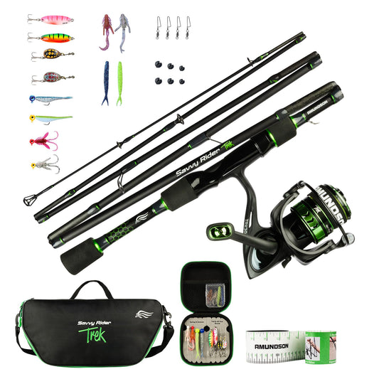Amundson Savvy Rider Trek All-in-One Fishing Combo