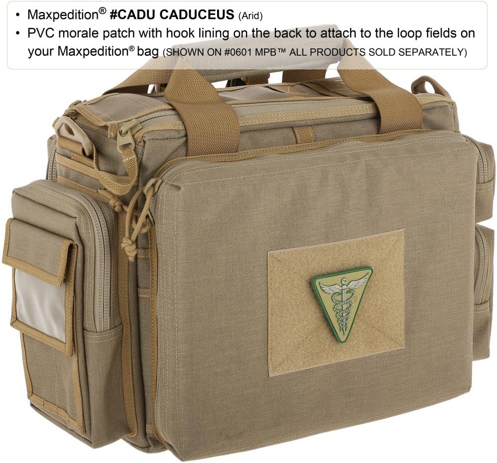 MAXPEDITION Gear Caduceus Patch