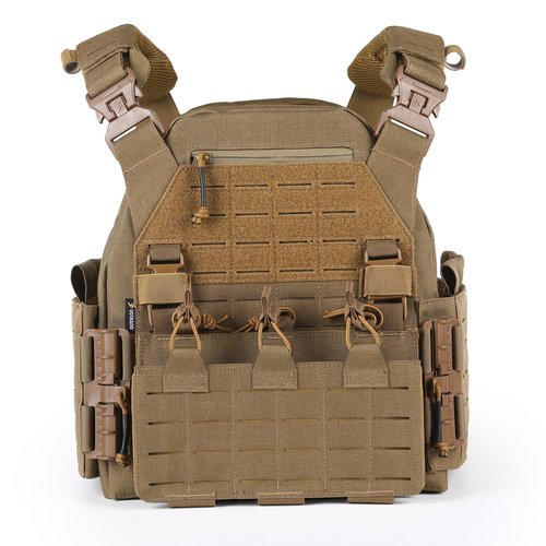 VOTAGOO GEAR Tactical Vest, Quick Release Lightweight Airsoft Vests, Adjustable Breathable Weighted Vest