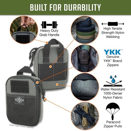MAXPEDITION Fatty Pocket Organizer - Versatile EDC Tool Pouch for Gear Storage