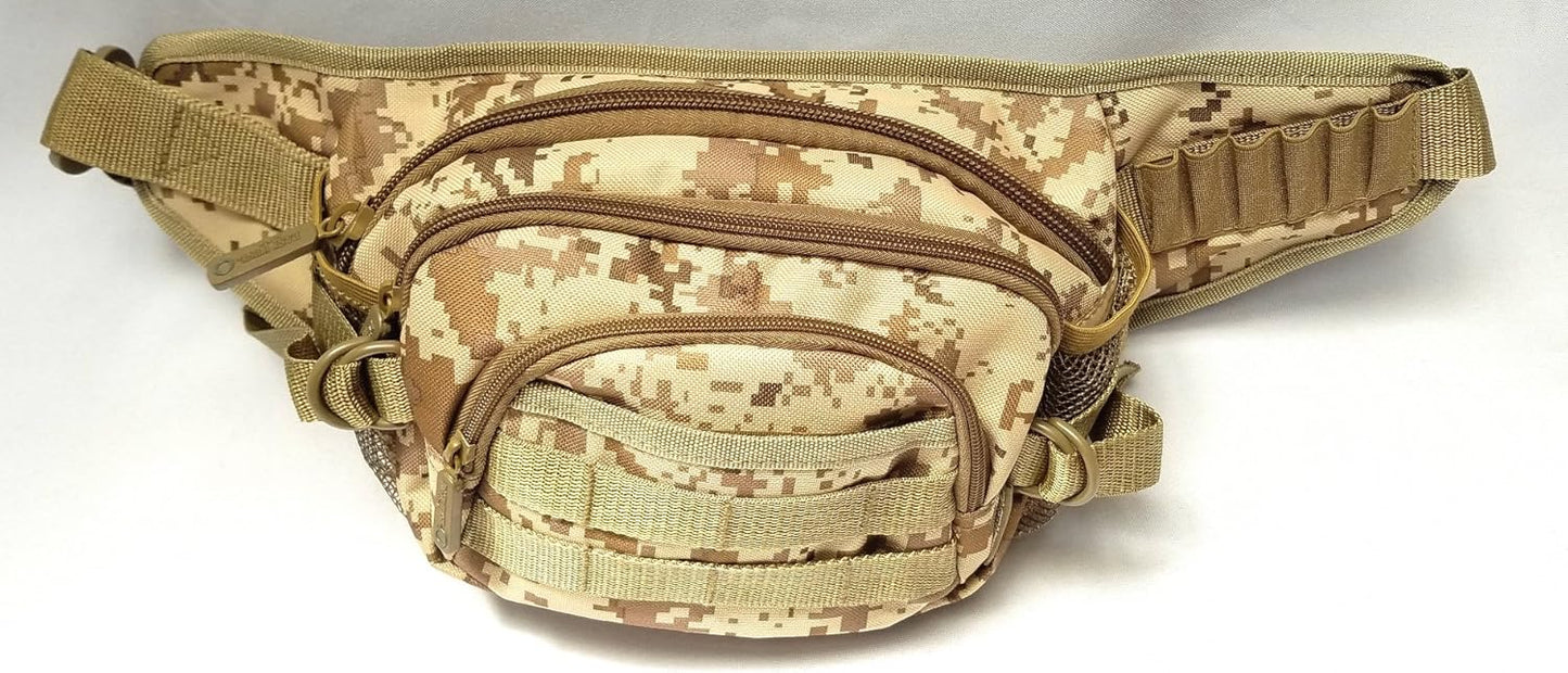 FC102 Tactical Military Digital Camouflage Fanny Pack