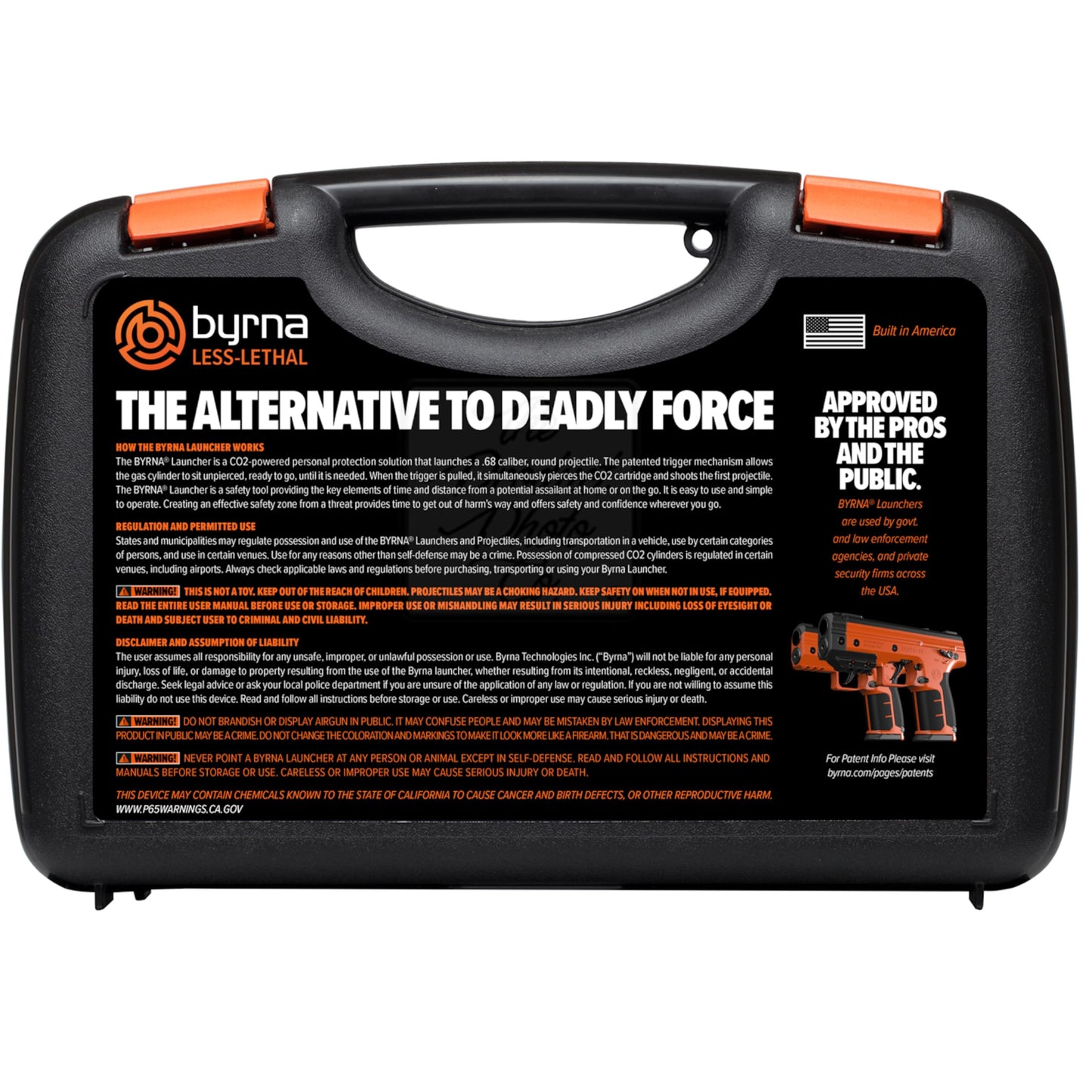 Byrna LE - Kinetic Ultimate Bundle | Less-Lethal Self-Defense & Home Defense Device (Black)