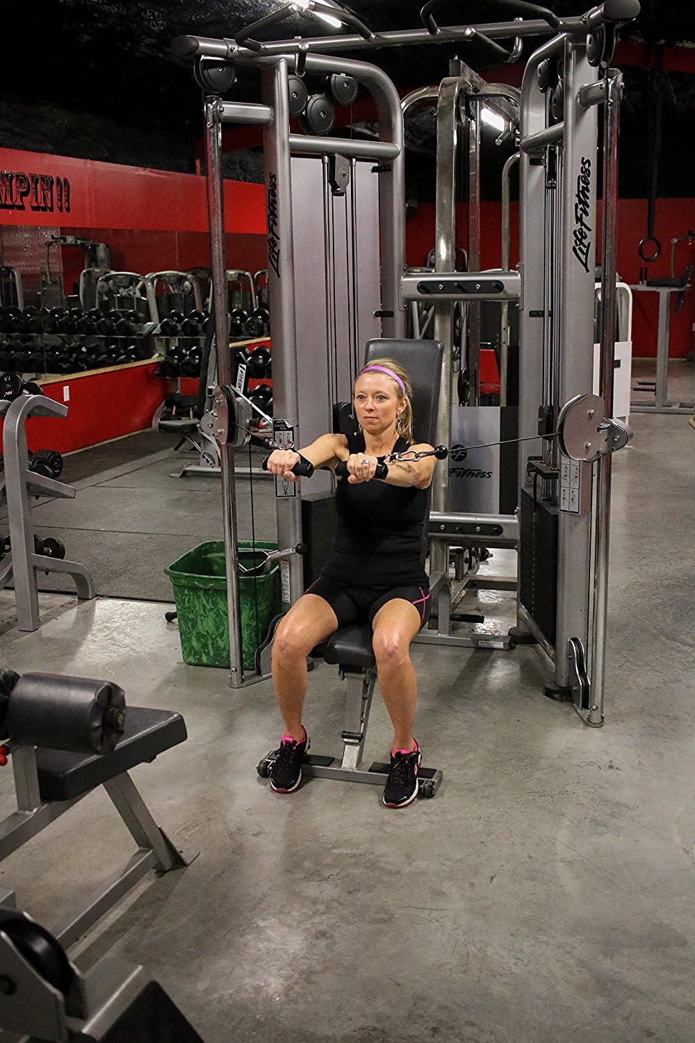 Ignite Fitness Ultra Heavy Duty Elite Exercise Handles with Solid ABS Cores, Comfortable Extra Wide Foam Grips, Seamless O Rings - Perfect Resistance Band Handles for Crossfit and Bodybuilding