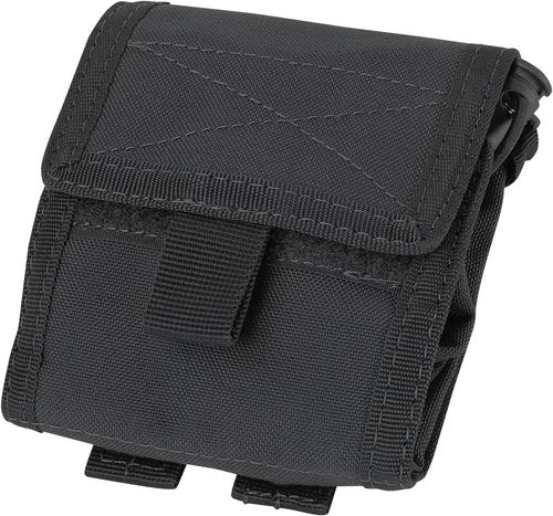 Condor Elite MA36-002 Roll-Up 4.5 x 5 inches Utility Pouch (Black)