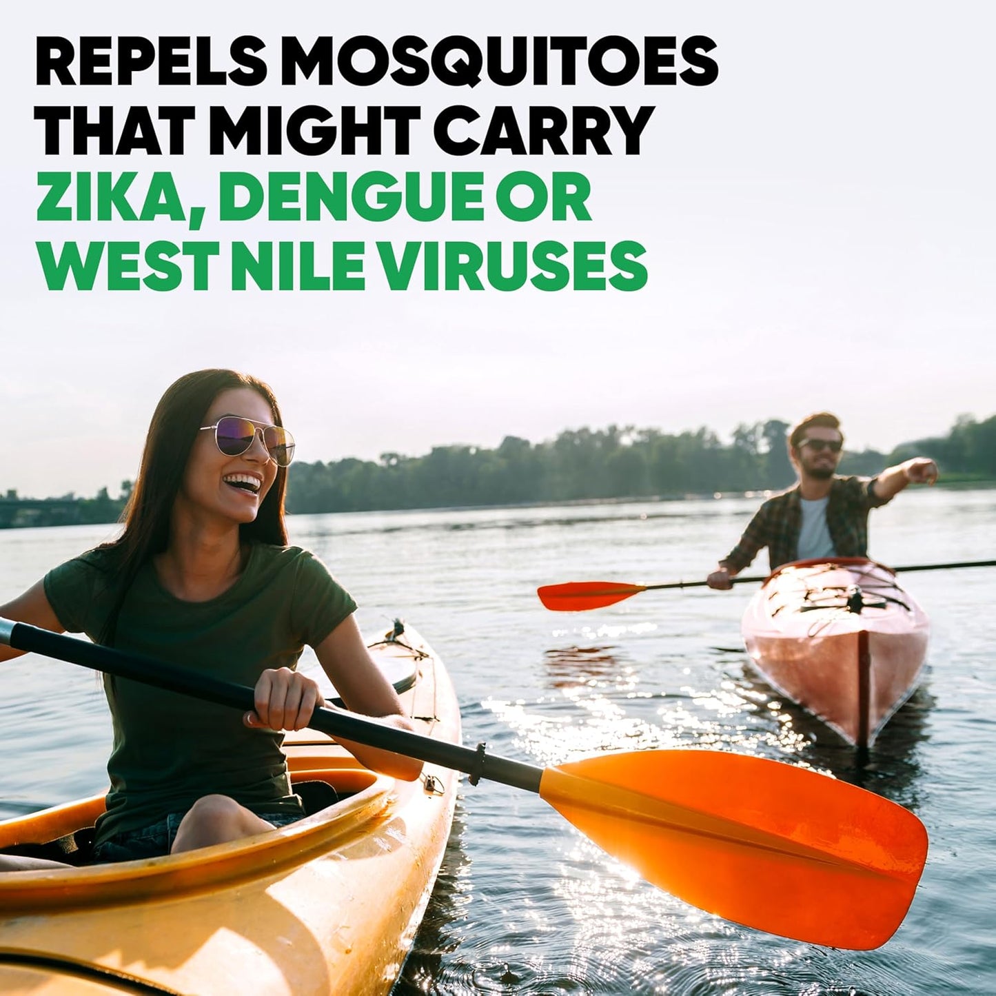 OFF! Deep Woods Sportsmen Insect Repellent Aerosol, Bug Spray Containing 30% Deet, Protects Against Mosquitoes, 6 Oz, 4 Count