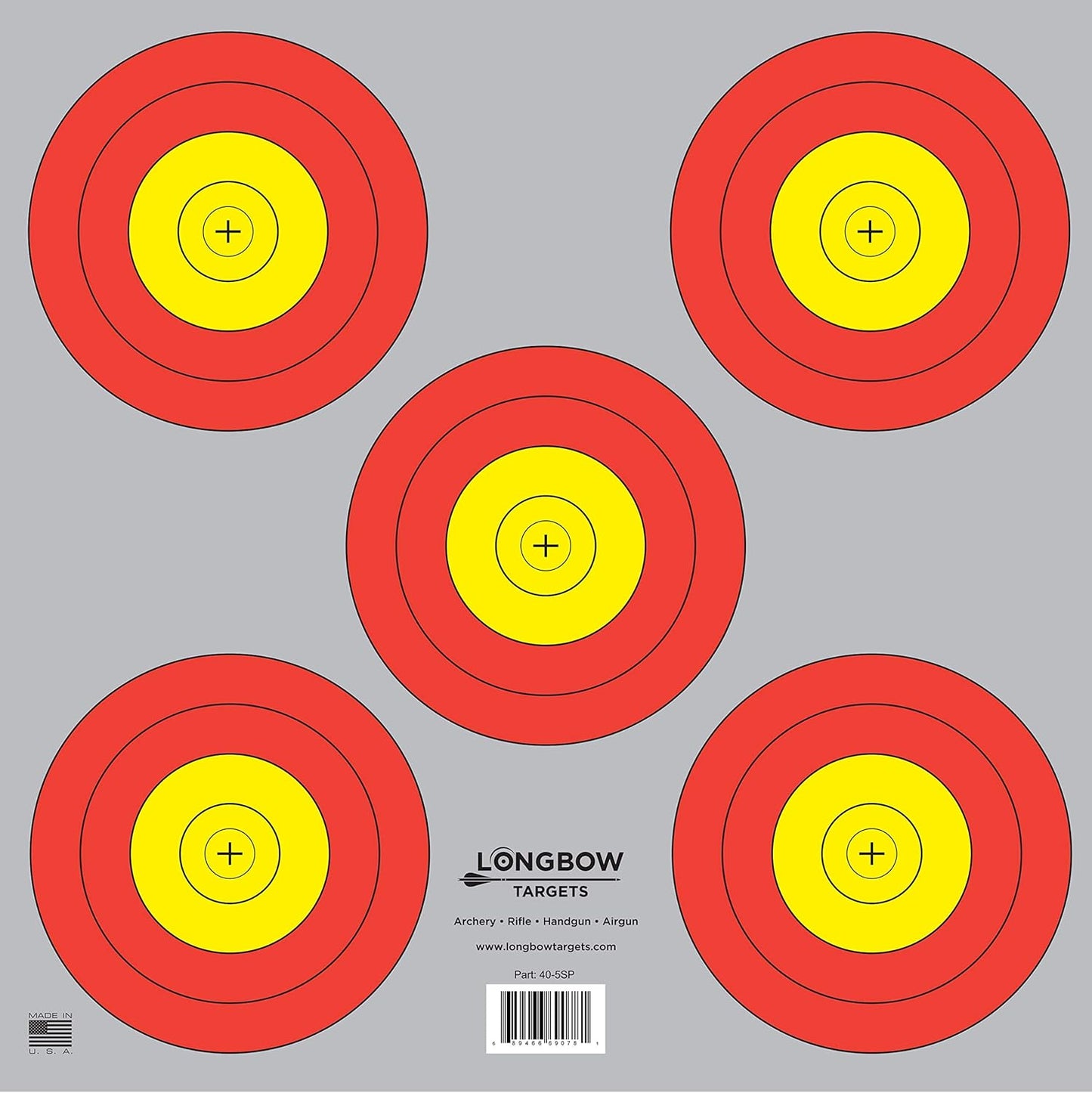 Archery 40cm & 80cm Targets by Longbow (