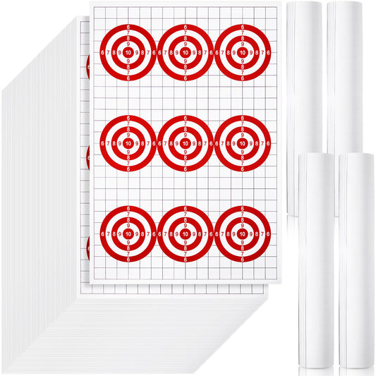 Fainne 200 Pcs Paper Shooting Range Targets 17 x 25 Inch Large Sight Rifle Targets for Range Shooting Shooters for Gun Pistol Rifle Practice