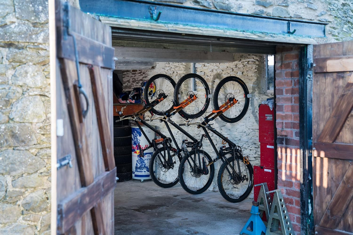 Hornit CLUG Bike Clip Indoor & Outdoor Bicycle Storage Rack & Mount System, 5 Sizes, Easy to install