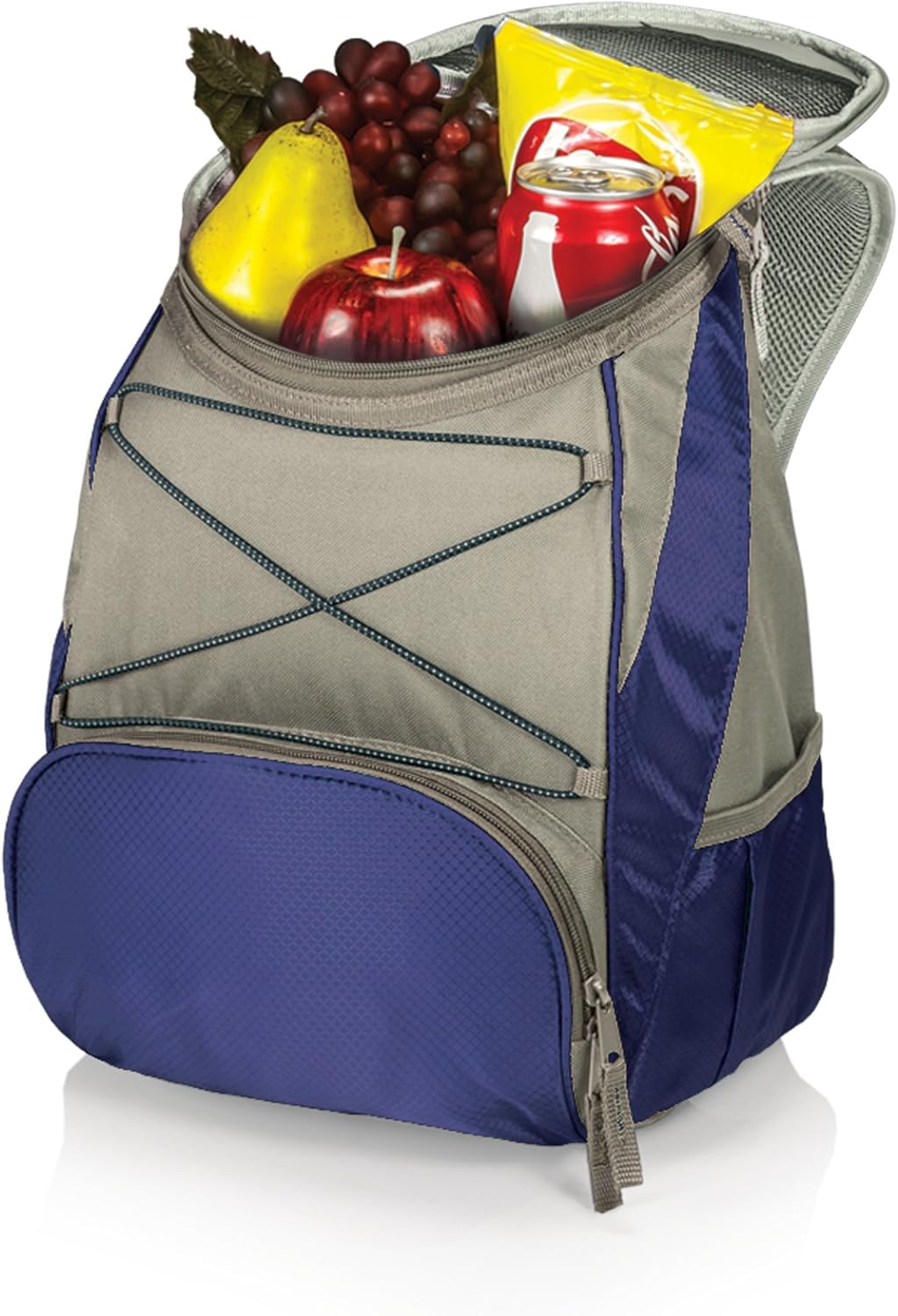 ONIVA - a Picnic Time brand PTX Backpack Cooler, Soft Cooler Backpack, Insulated Lunch Bag, (Black with Gray Accents)