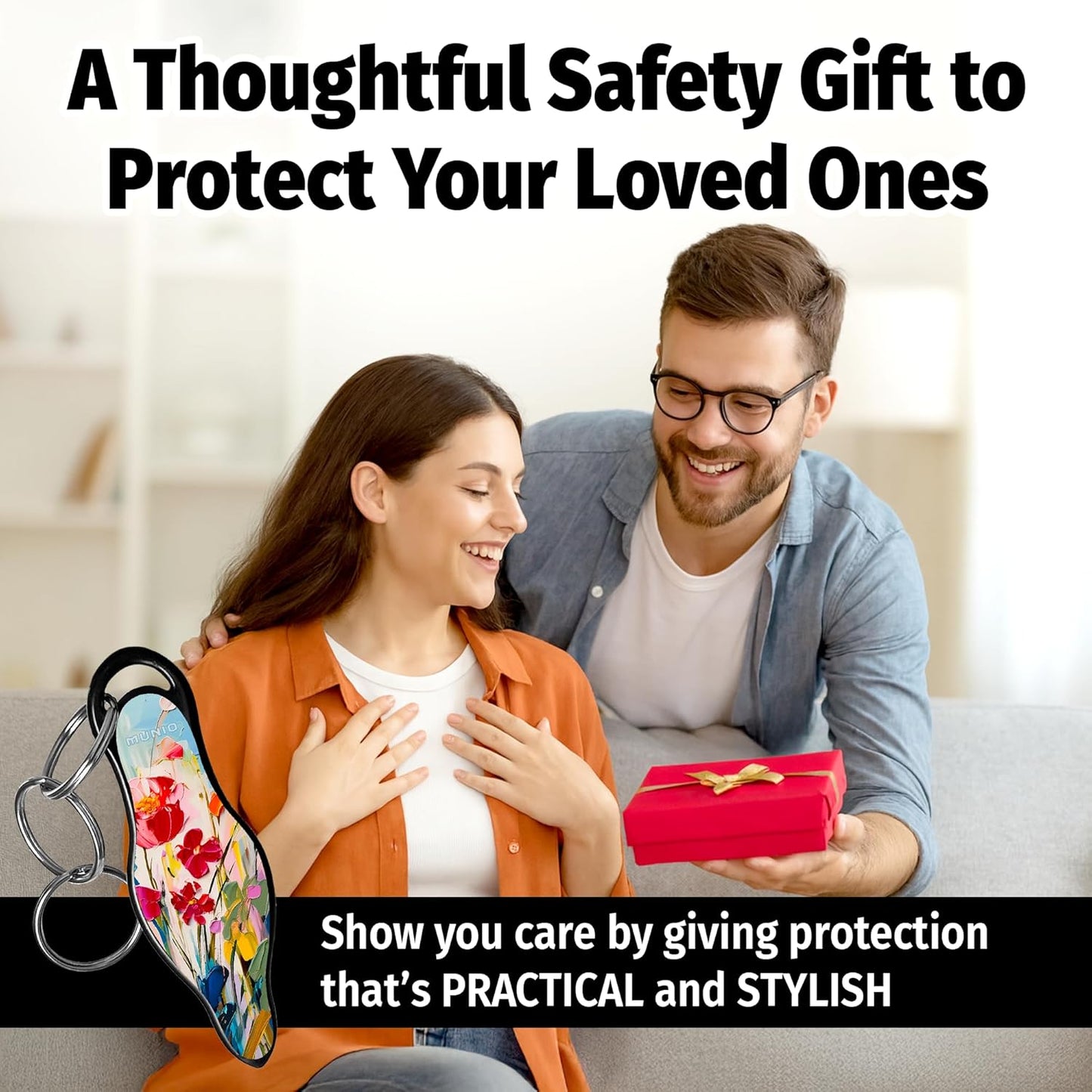 Self Defense Keychain Tool – Stylish & Portable Safety Accessory for Men & Women – TSA Approved