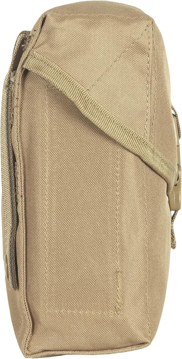 FOX OUTDOOR PRODUCTS S.A.W Modular 9.5"x7"x1 1/8" Pouch with Quick Release Buckle Closure - Fits Phone & Tactical Accessories