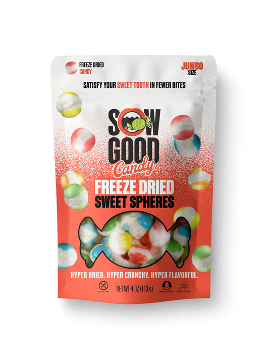 Freeze Dried Sweet Spheres