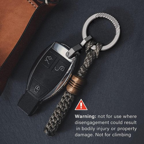 MecArmy Titanium 3pcs/4pcs/7pcs/18pcs Key Rings Keychain Large Small Split Rings