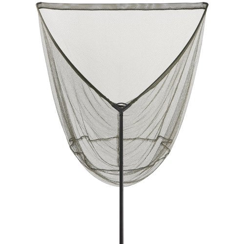 HENSENASIA Landing Net for Carp Fishing, 42 Inch Extra Large Fishing Net, 6 Feet Carbon Fiber Long Handle Saltwater Big Fish, Holds Up to 88lbs/40kgs, Olive Green, Supplied with Carry Bag