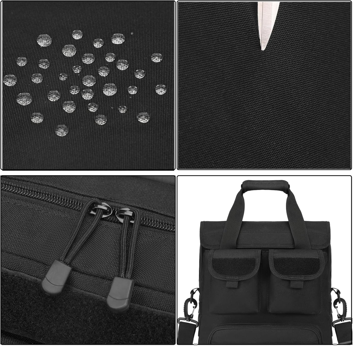 ArcEnCiel 12.9-14 Inch Laptop Tactical Messenger Bag Men MOLLE Sling Pack Briefcase Gear Handbags Utility Carry Satchel