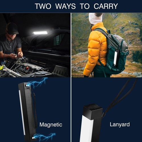 Phonar Solar Rechargeable Hiking Lantern, Camping Lantern for Power Outages,Up to 1500LM Camping Flashlight,Long Hours Life,4 Modes,Fit for Camping,Hiking,Fishing,Hurricane