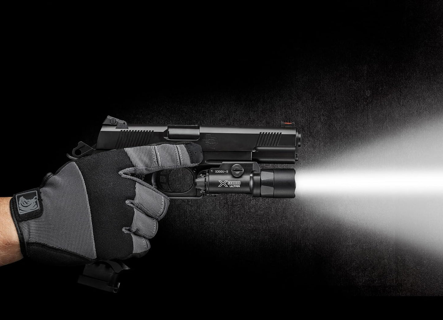 SureFire X300U-B Ultra 1000 LU Tan Handgun WeaponLight w/Thumb Screw Mount X300U-B-TN