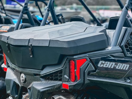 Highlands UTV Rear Cargo Box fits All 2018-2025 Can-Am Maverick Trail/Sport Models.