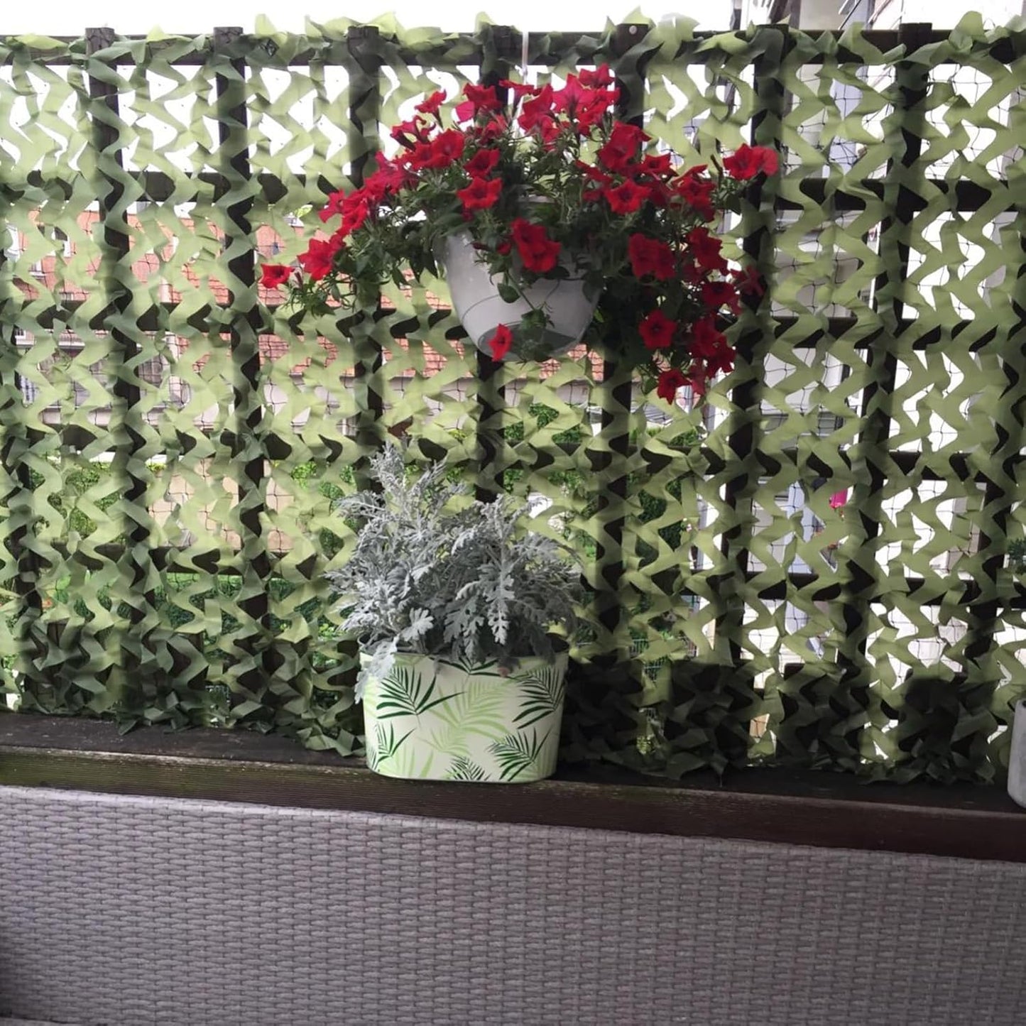 HYOUT Camo Netting Camouflage Net Bulk Roll for Hunting Blinds Ghillie Sunshade, Camping, Military Party Decoration