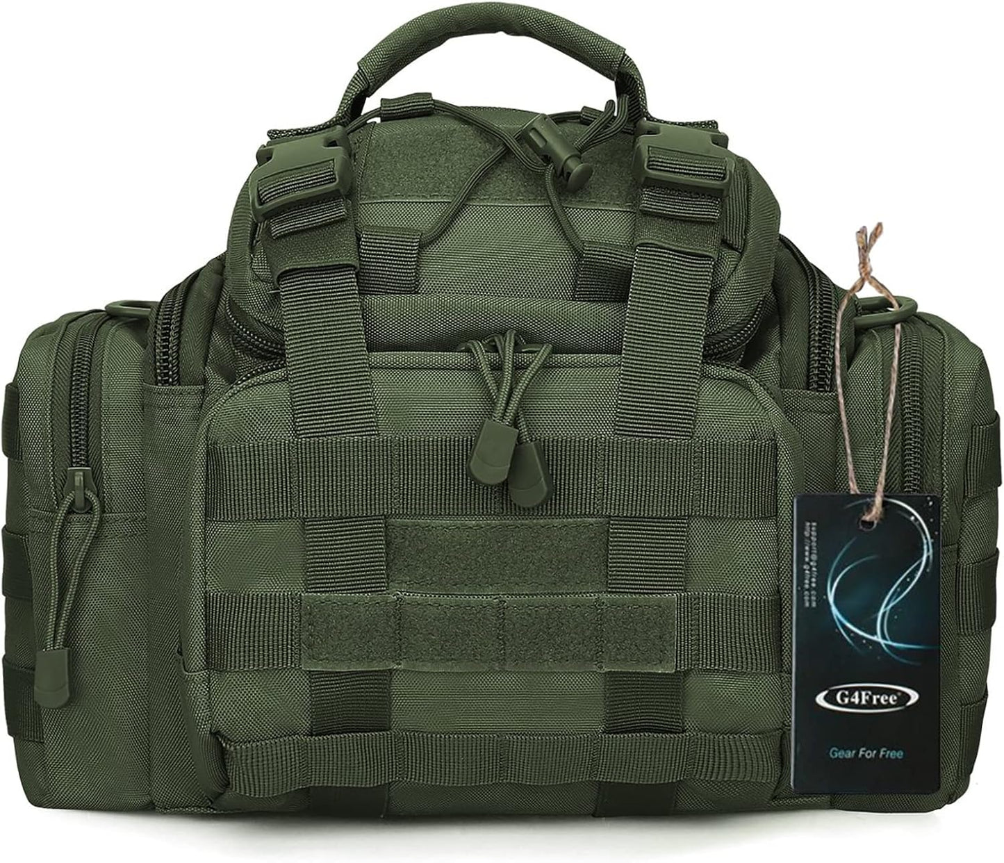 Tactical Sling Bag for Hiking & Fishing | G4Free Outdoor Waist Pack