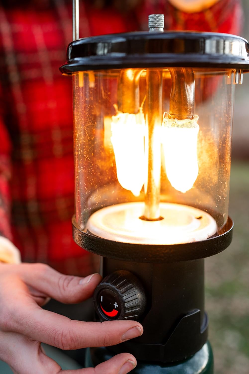 Stansport Compact Single Mantle Propane Lantern (172), Black