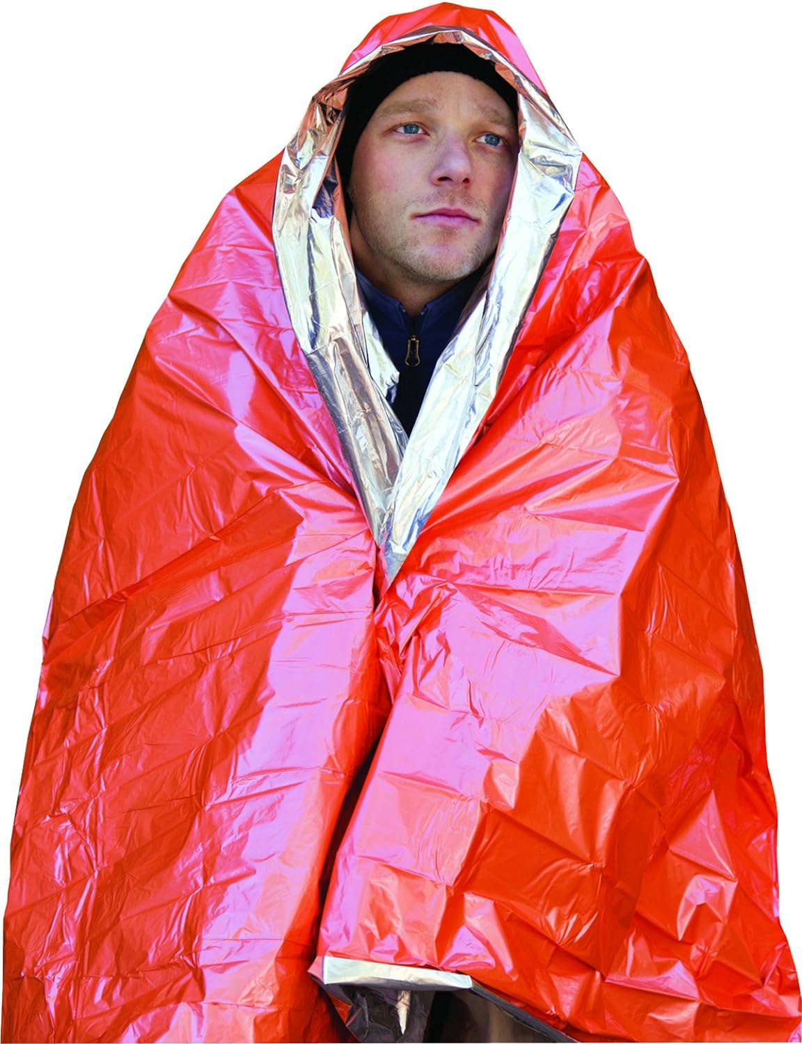 S.O.L. Survive Outdoors Longer Emergency Blanket, Model Number: BMC0140-1222