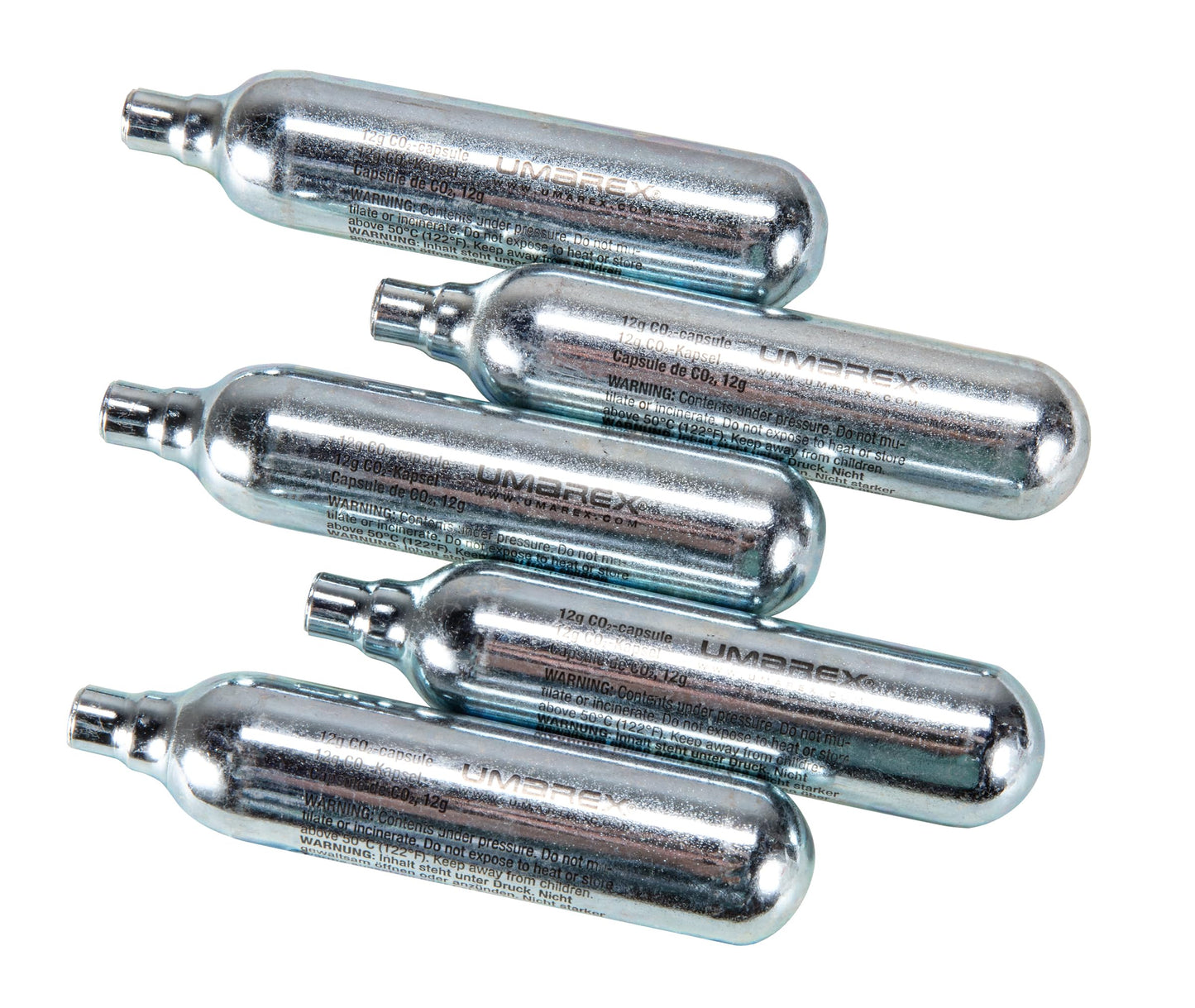 Umarex High-Grade CO2 Cartridges for Pellet Guns, BB Guns and Airsoft Guns, 12 Gram (Pack of 30)