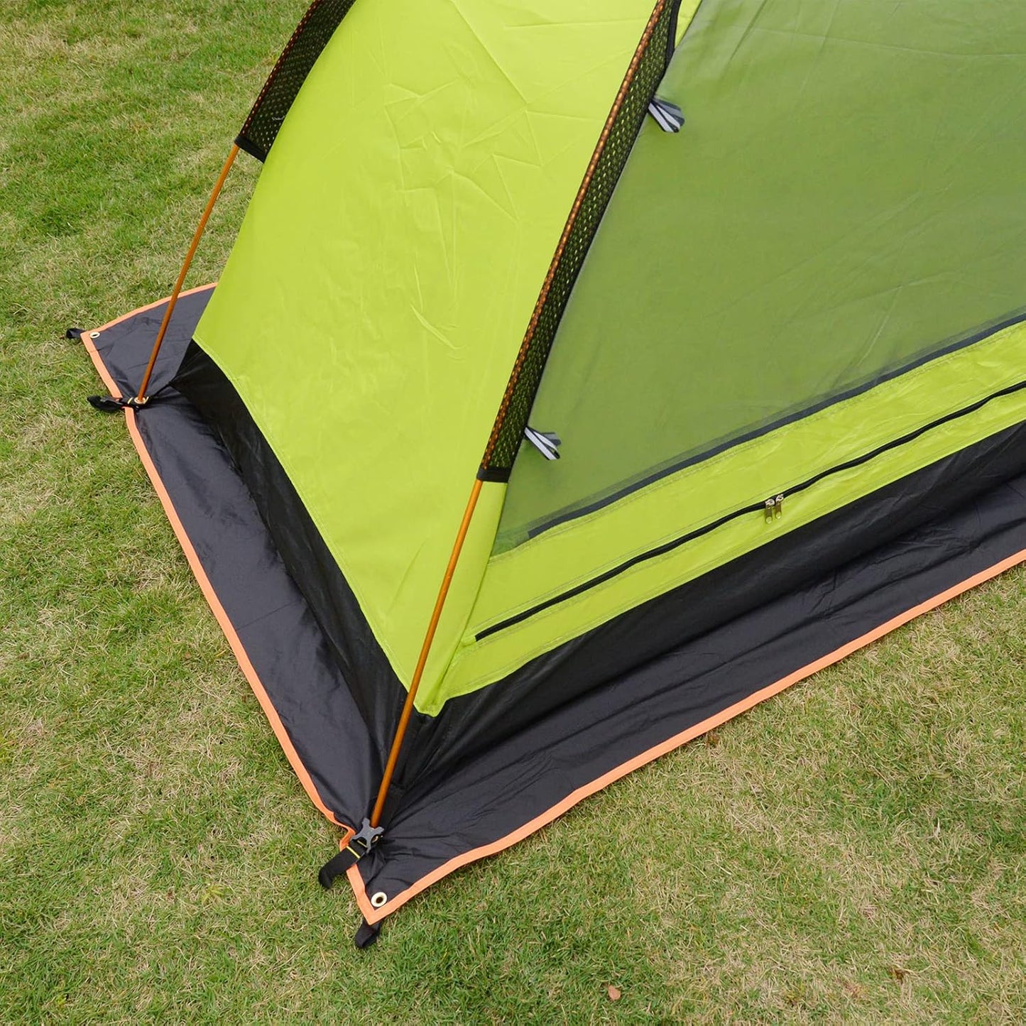 GEERTOP Ultralight Tent Footprint Waterproof Black Tent Tarp Ground Sheet Mat for Under Tent, Camping, Backpacking, Hiking, Picnic