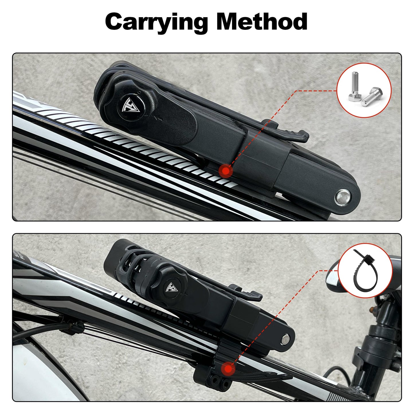 JAGASOL Heavy Duty Anti-Theft Folding Bike Lock, Combination Fold Chain Lock for Bicycle Scooter Motorcycle, 0.8 Inches Wide 0.3 Inches Thick Alloy Steel, Anti-Pinch, Anti-Crush, Anti-Saw, 110 cm