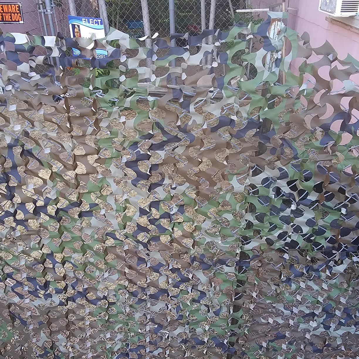 HYOUT Camo Netting Camouflage Net Bulk Roll for Hunting Blinds Ghillie Sunshade, Camping, Military Party Decoration