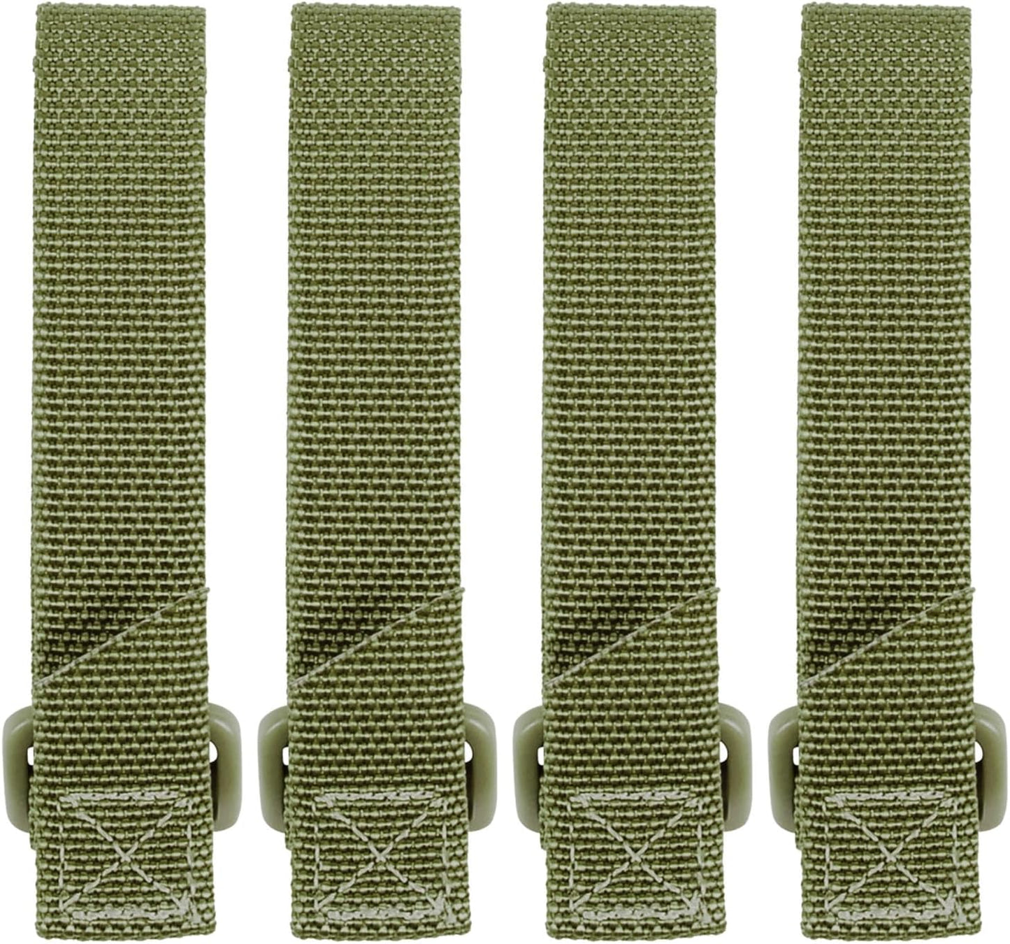 MAXPEDITION 3-Inch TacTie Attachment Straps (Pack of 4) MOLLE Clips for EDC Pouches and Pocket Organizers, Replacement MOLLE Straps for Tactical Gear