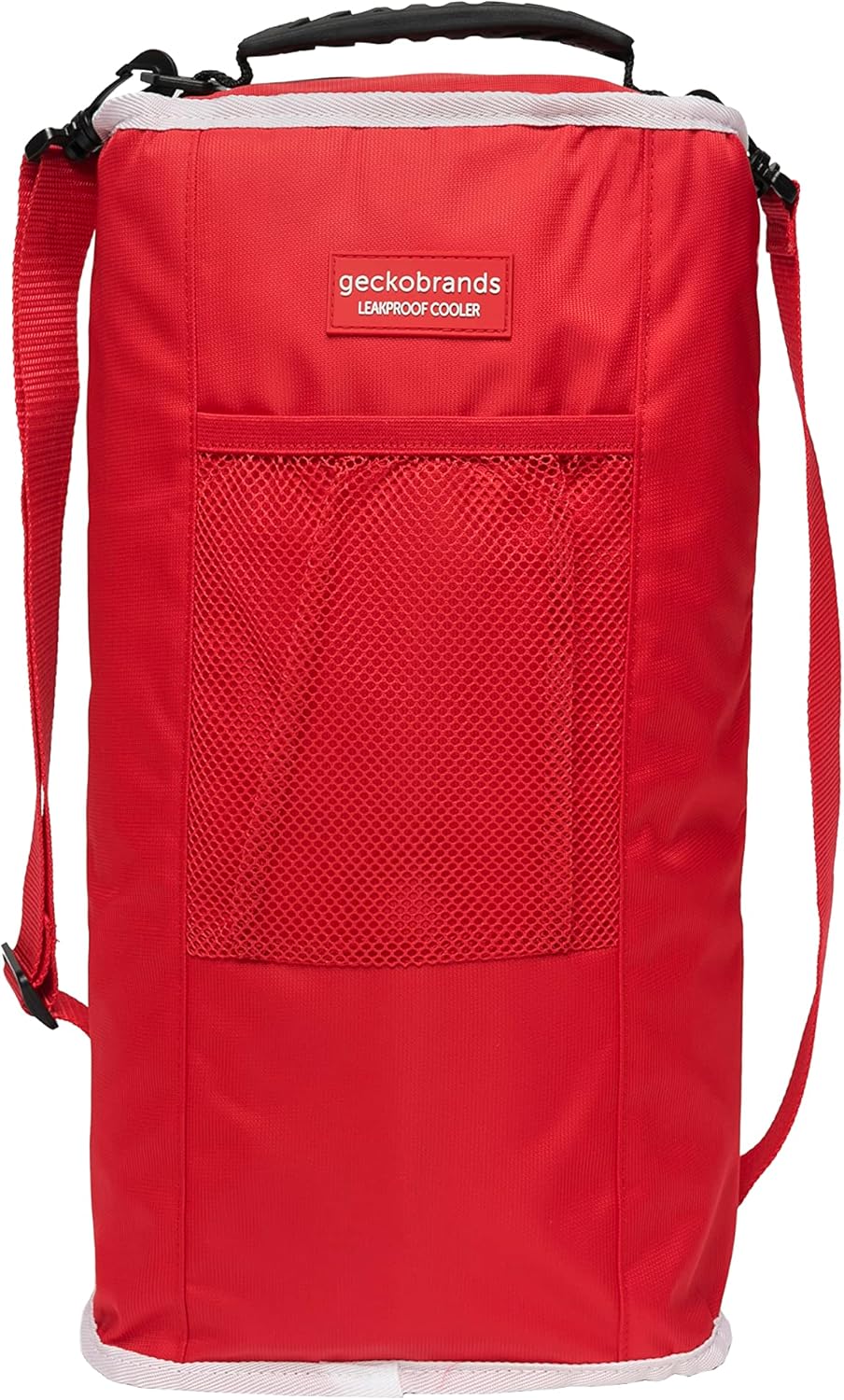 Geckobrands Verticool Insulated Soft Cooler Bag - Portable, Holds 9 Cans or 2 Wine Bottles, Ideal for Beach & Picnics