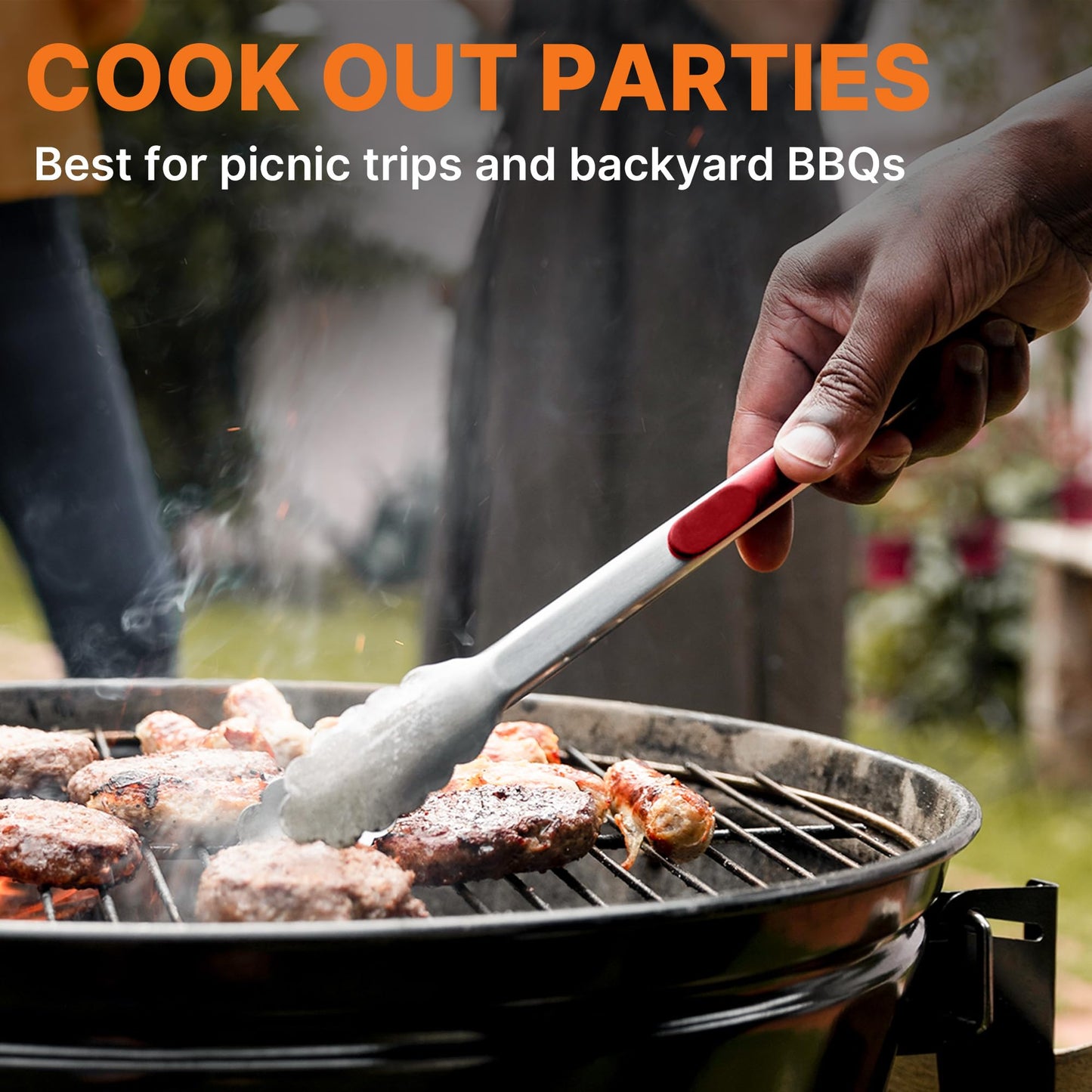 Gaialoop Camping Cooking Utensils Set 16 PCS Camp Kitchen Cookware Kit with Organizer Bag, Portable RV Camping Essentials Camper Must Haves for Cookouts Open Fire Pit