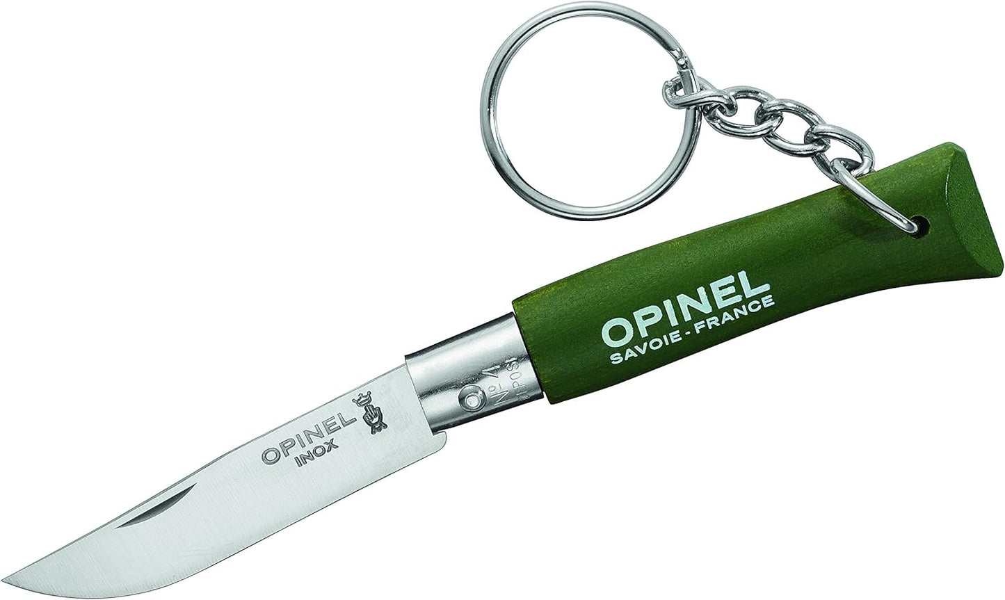 OPINEL Uni O002054 Keychain No. 04 Green, Grün, One Size