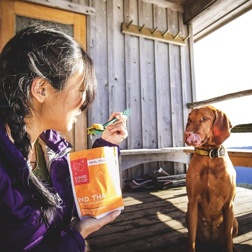 GOOD TO-GO Pad Thai (Single Serving) | Camping & Backpacking Food | Just Add Water Backpacking Meals | Good To-Go Dehydrated Meals Taste Better Than Freeze Dried Food