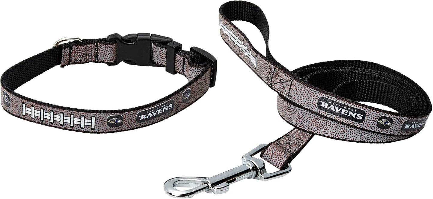 Gamewear Gift Pack Virginia Cavaliers Reflective Large Football Collar & Large Football Leash