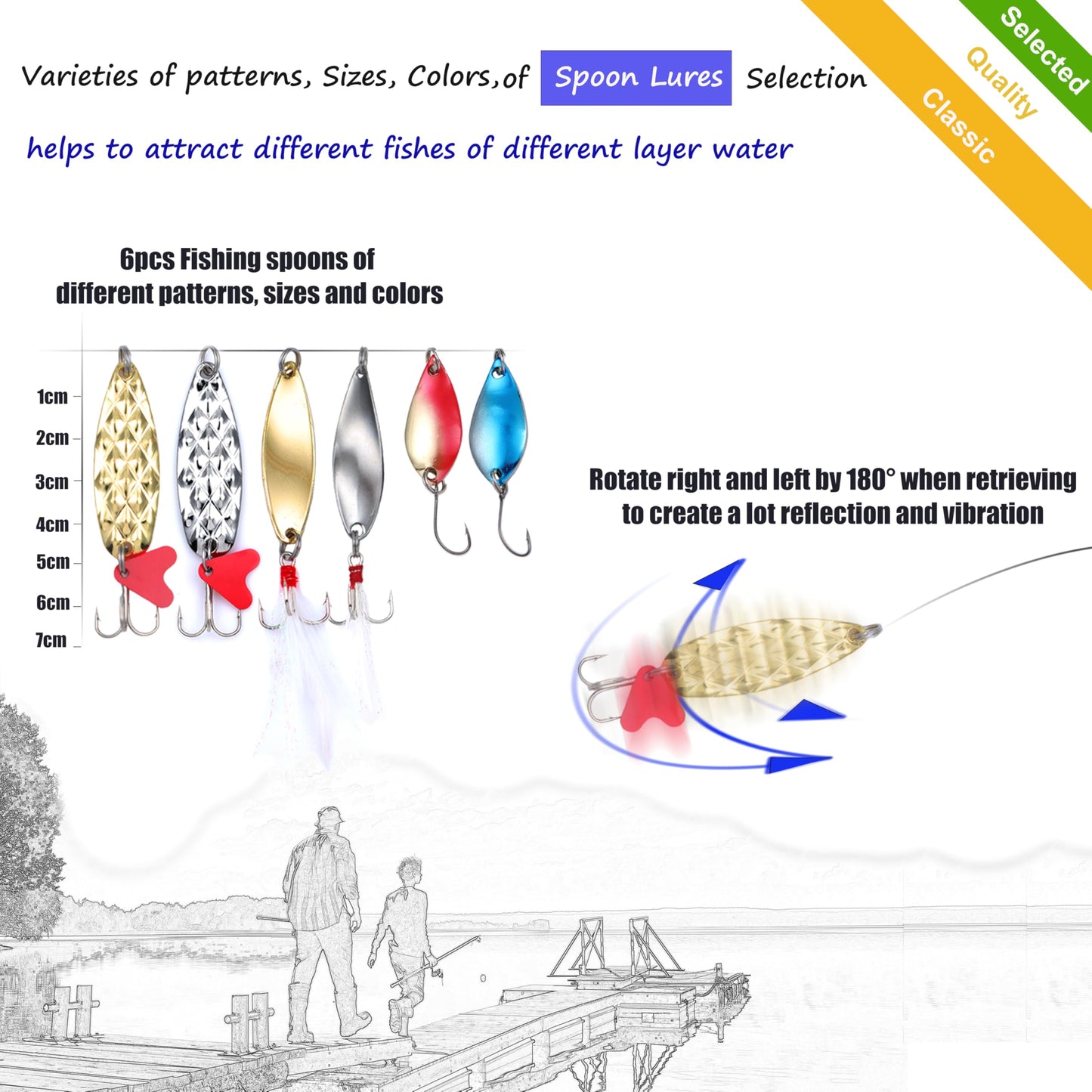 EXAURAFELIS 79pcs Fishing Lure Fish Bait swimbaits Bass Lures kit Tackle Including Crankbaits Metal Spoons Plastic Worms Jigs Topwater Lures Tackle Box Fishing Gear