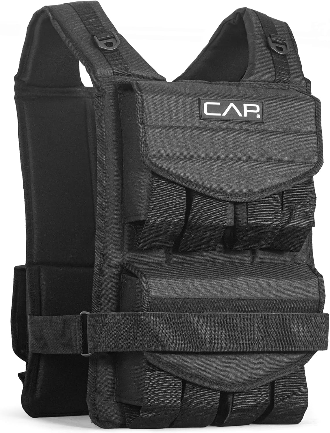 Adjustable Weighted Vest by CAP Barbell | Custom Fit for Enhanced Workouts