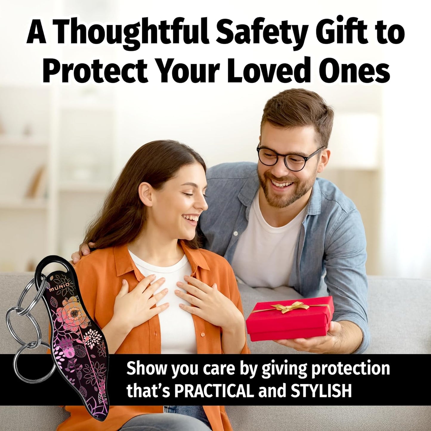 Self Defense Keychain Tool – Stylish & Portable Safety Accessory for Men & Women – TSA Approved
