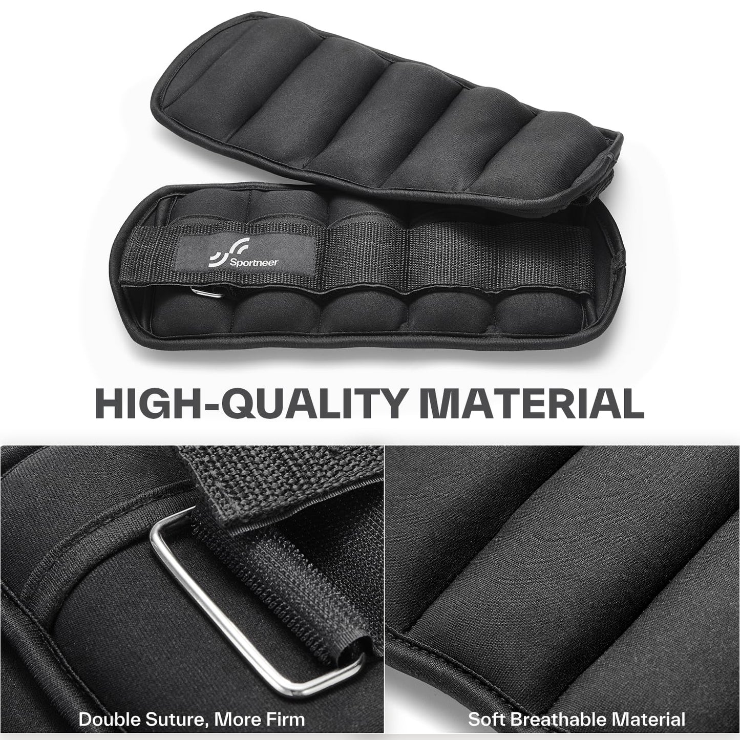 Adjustable Ankle Weights with Dumbbells Set