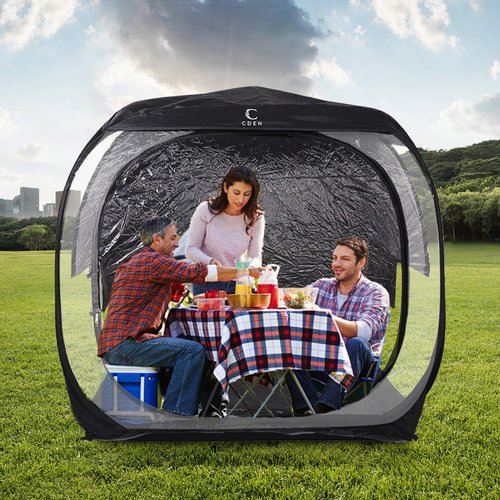 CDEN Sport Tent, Instant Tent, Changing Tents, Bubble Tents, Pop Up, with Sealed Floor, rain Fly, for Sports, Event, Camping (2-3 Person)