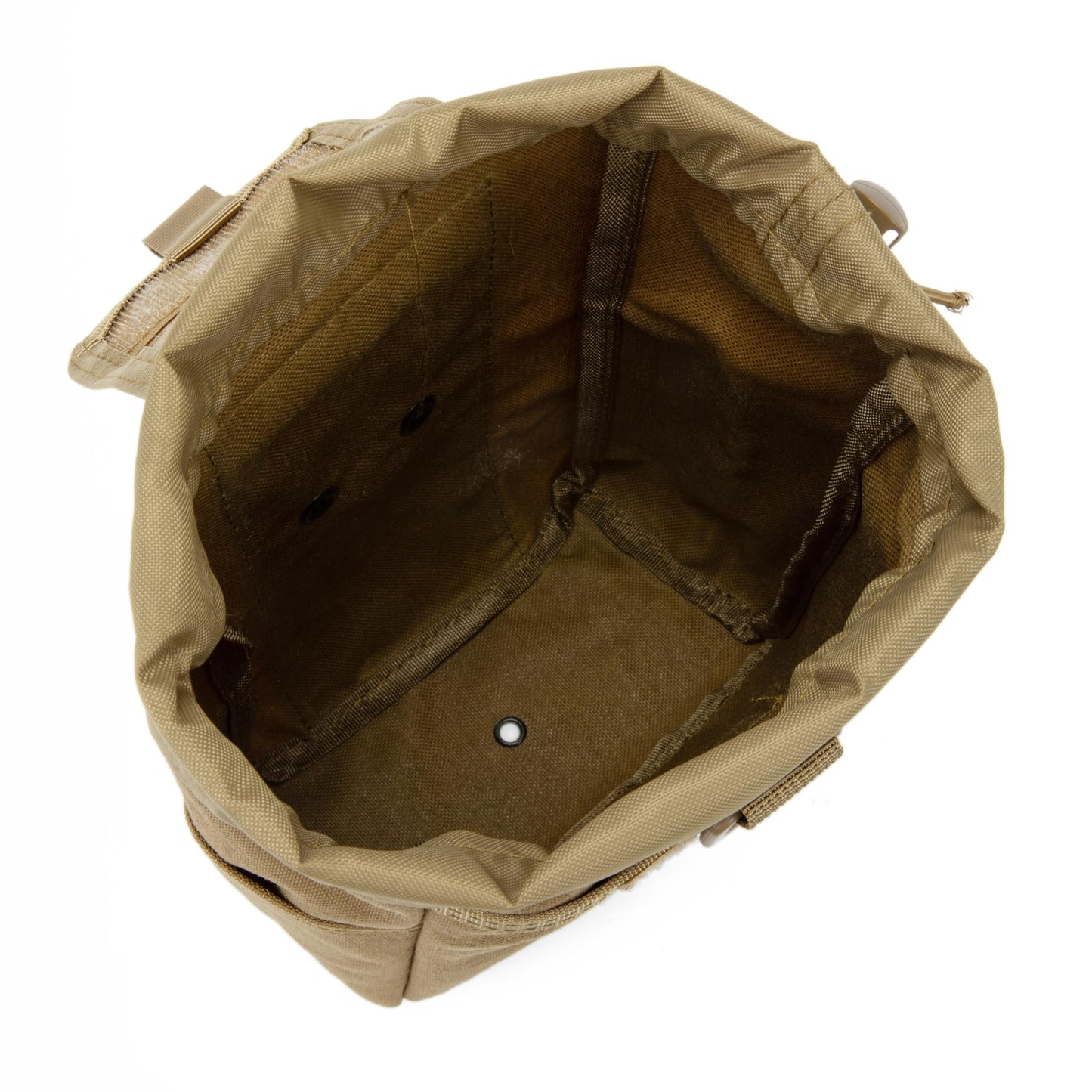 HAYUNEVER Tactical Molle Dump Pouch, Adjustable Drawstring Magazine Pouch, Roll Up Folding Mag Pouch Utility Waist Bag