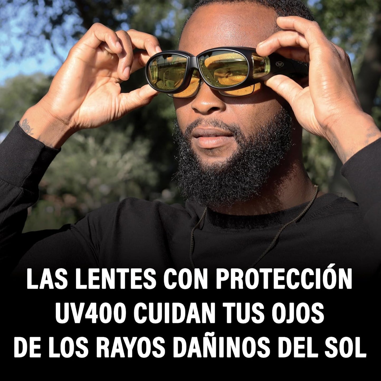Global Vision Outfitter 24 Sunglasses Matte Black Frames w/Photochromic Yellow to Smoke Lenses ANSI Z87.1+