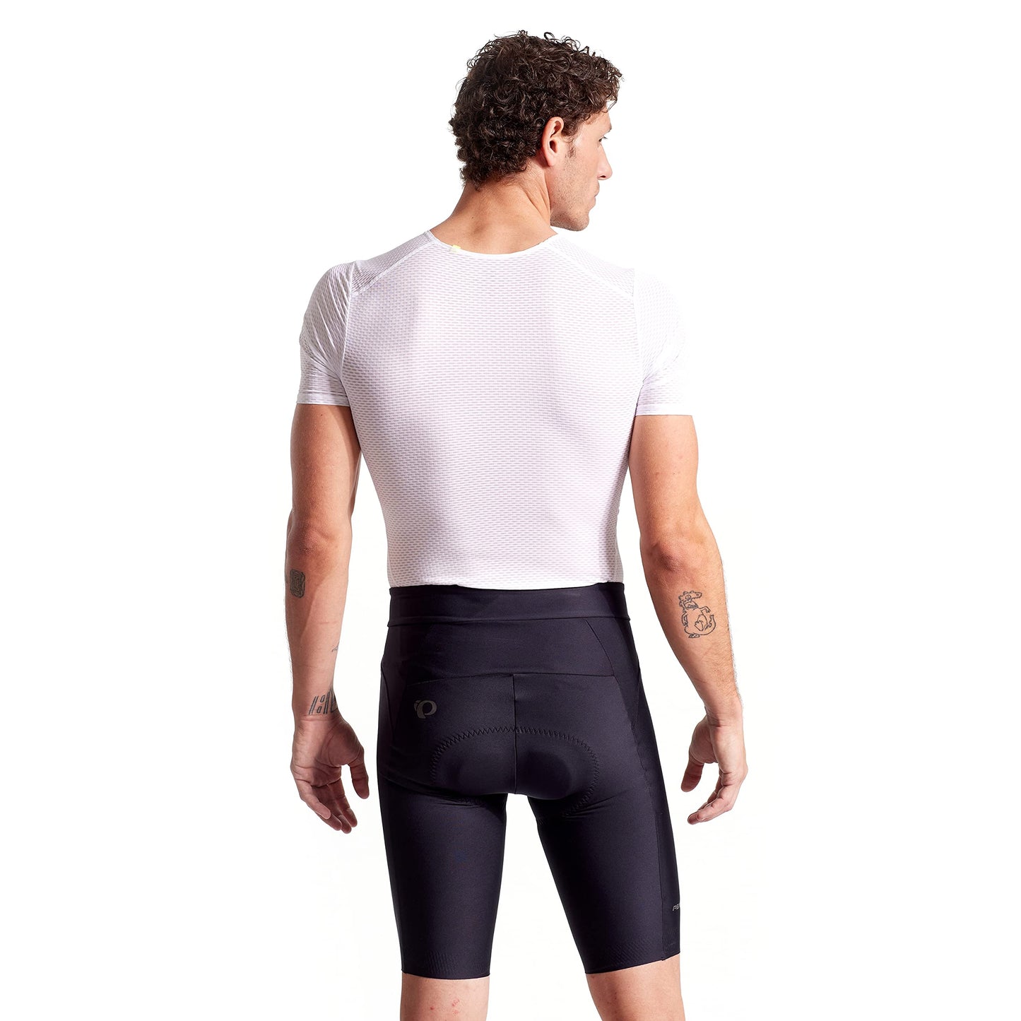 PEARL IZUMI Men's 10.5" Attack Air Shorts, Breathable with Reflective Fabric, Black, X-Large