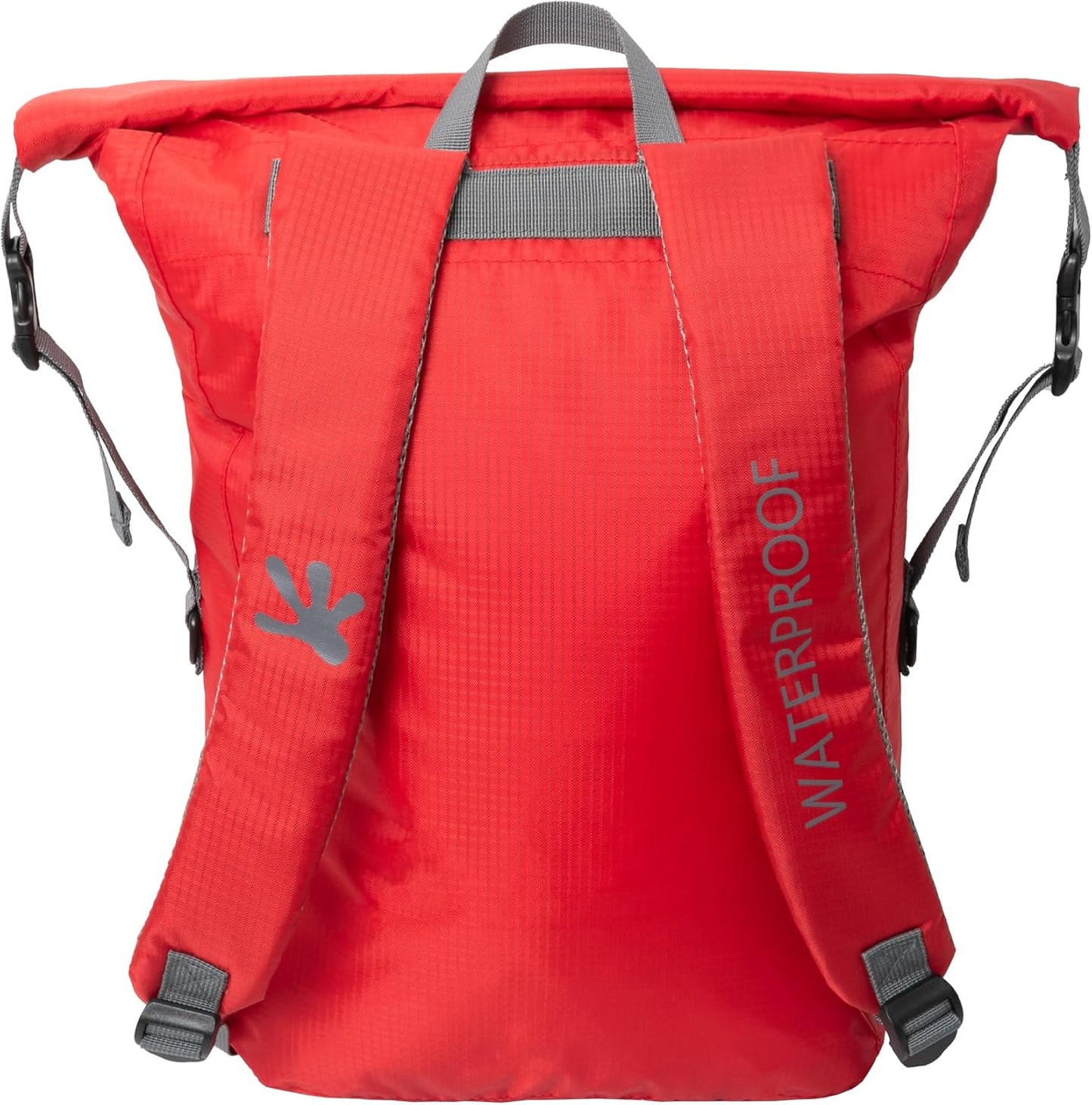 geckobrands Lightweight 30L Waterproof Backpack - Lightweight Watertight Outdoor Bag Hiking Traveling Light Water Activities