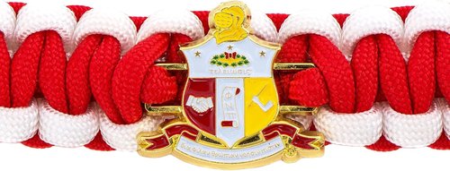 Desert Cactus Kappa Alpha Psi Crest Paracord Bracelet - Adjustable Size NUPE