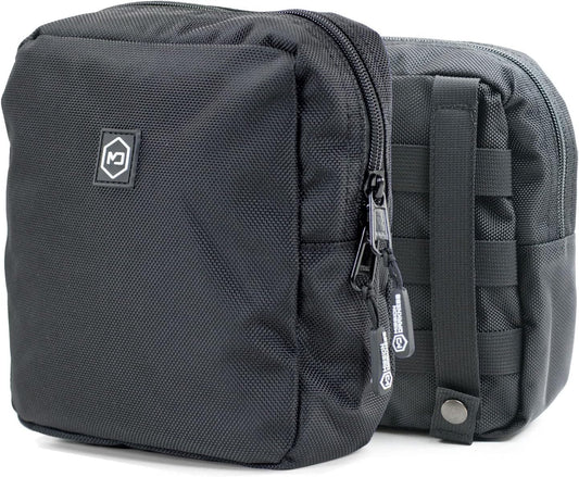 Mission Darkness MOLLE Faraday Pouch // Military-Grade Bag with RF Signal Blocking Liner Attaches to MOLLE Webbing Systems // Anti-Hacking & Tracking Assurance, Data Privacy for Handheld Devices