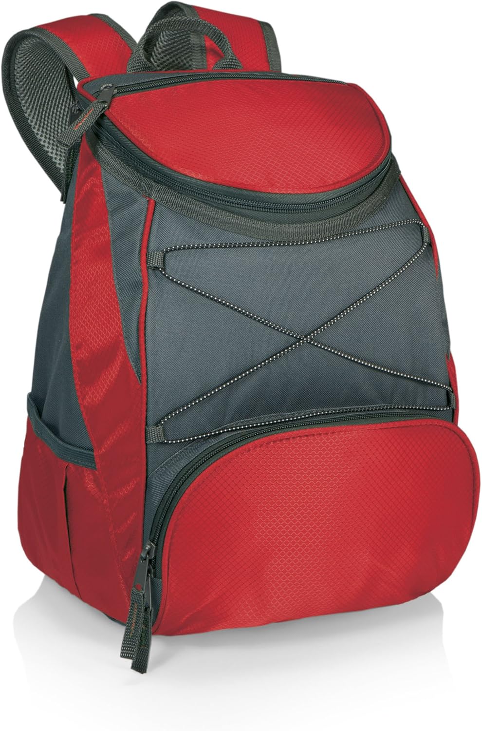 ONIVA - a Picnic Time brand PTX Backpack Cooler, Soft Cooler Backpack, Insulated Lunch Bag, (Black with Gray Accents)