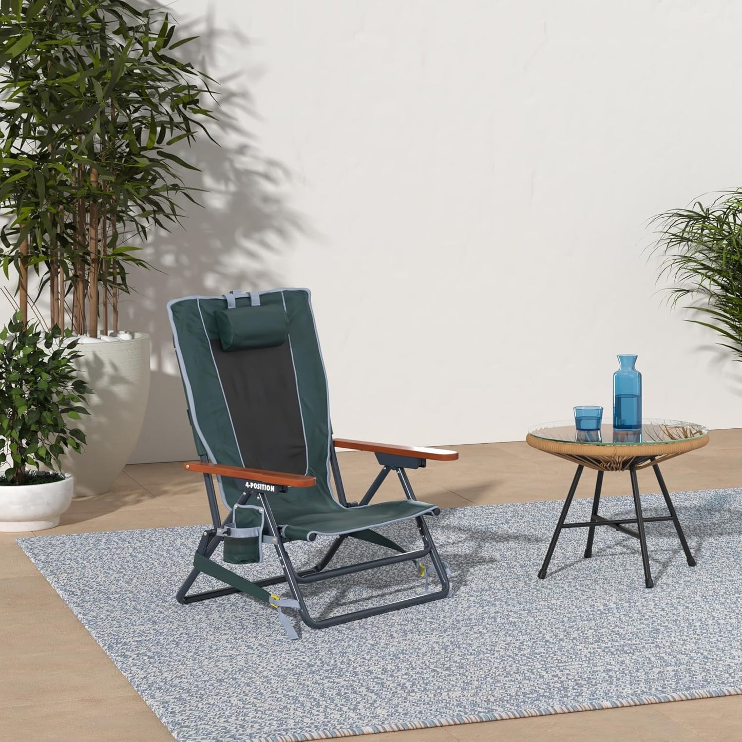 GCI Outdoor Wilderness Backpacker Reclining Camping Chair