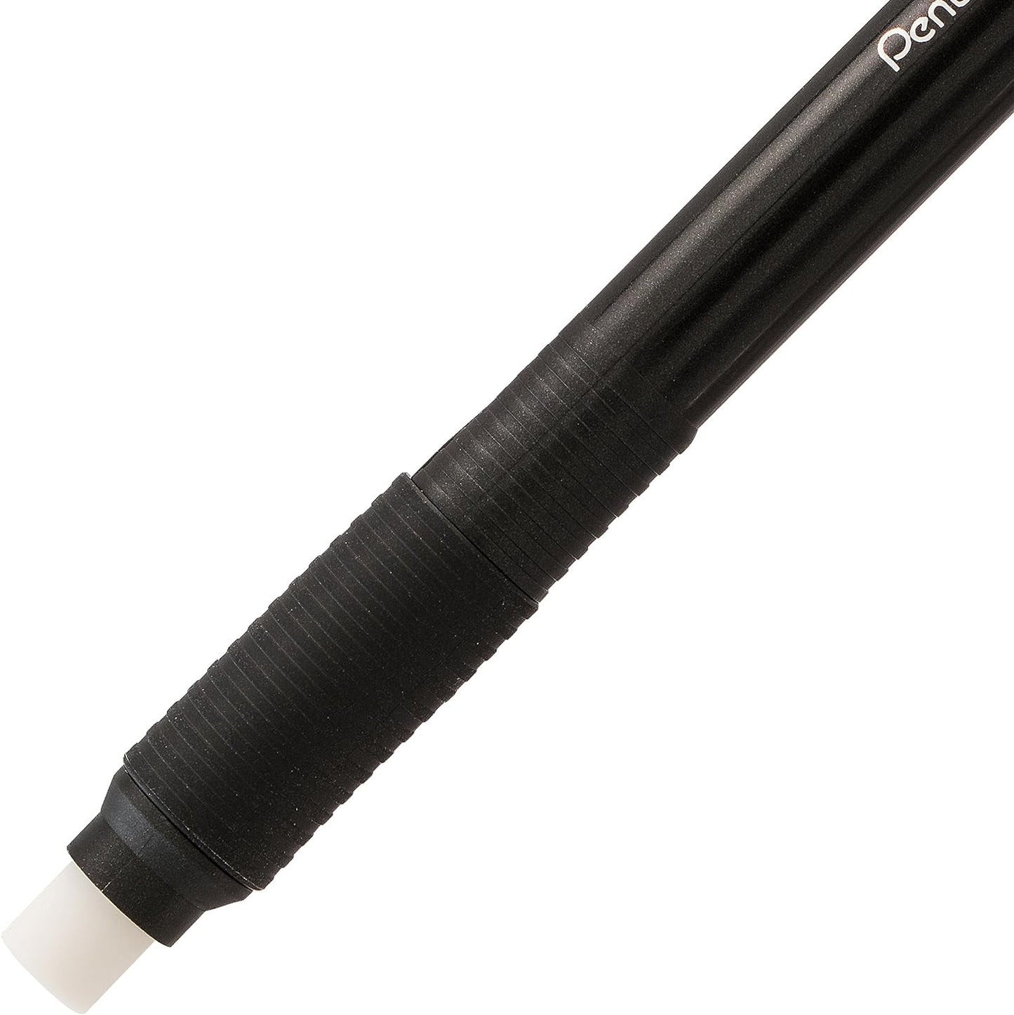 Pentel Clic Eraser Grip Retractable Eraser with Grip Office Barrel Colors (Black, Red, Blue) 7 Pack